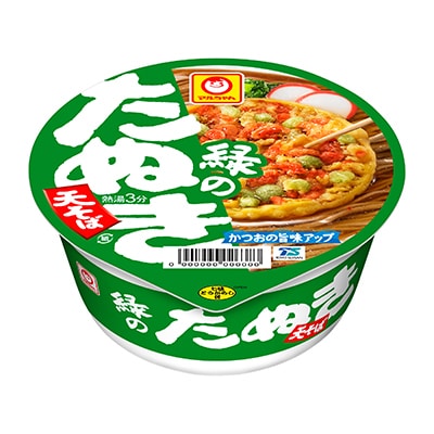 【2ヵ月毎定期便】緑のたぬき天そば 東 12食 全6回【4011091】群馬県館林市76000麺そば