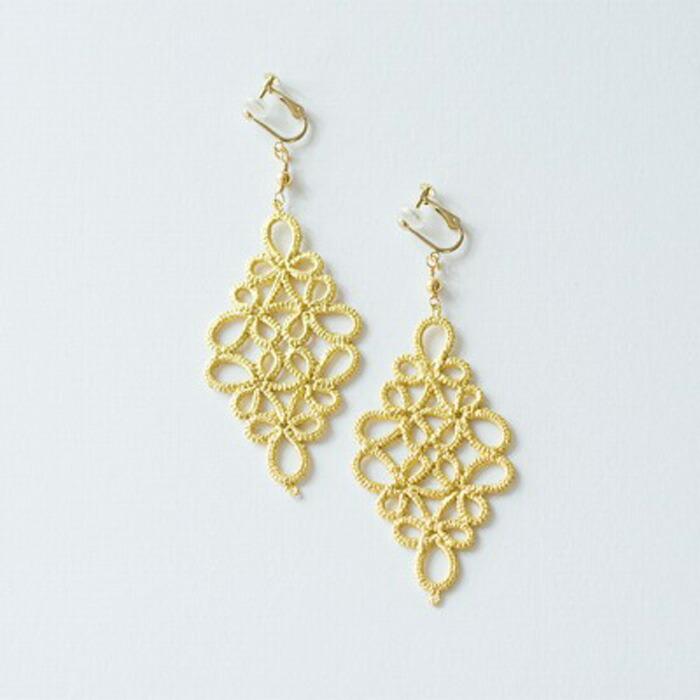 金箔ジュエリーGold-Knot イヤリング「フラジオレット」石川県金沢市92000衣類・装飾品・工芸品その他 装飾品・工芸品