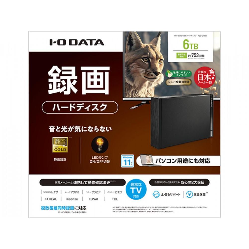 IO DATA yHDD-UT6KBzer^&p\RΉ Otn[hfBXN 6TB ubNΐ쌧s88000dip\REӋ@
