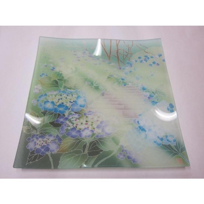 そめゆら お皿 【紫陽花】石川県金沢市31000雑貨・日用品食器・グラス