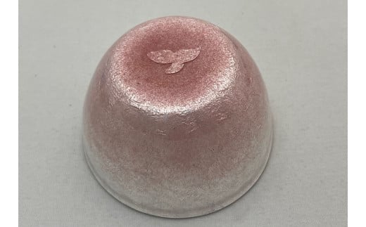 【春・桜の薄桃色】総銀張七宝 『酒杯』 大 / 《受注生産》赤羽七宝舎【87-01SP】長野県諏訪市80000雑貨・日用品食器・グラス