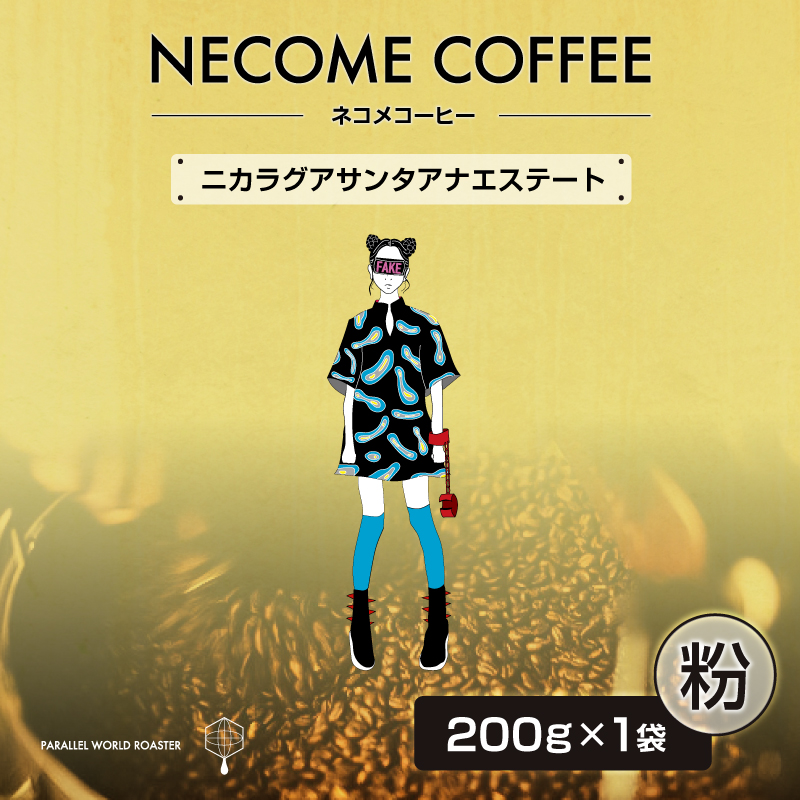 ニカラグアサンタアナエステート(粉) 【0097-015-2】岐阜県可児市7000お茶・飲料コーヒー・紅茶
