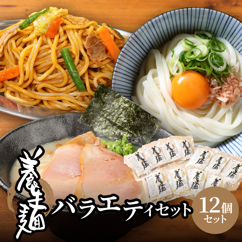 <養生麺セット 12個入り> K10_0003_2宮崎県木城町13500麺