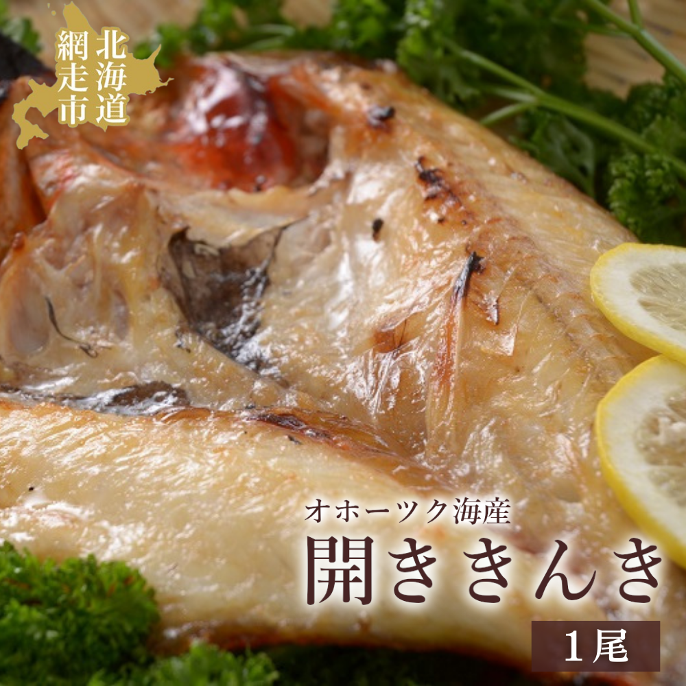 オホーツク海産 開ききんき1尾 ABAO2191北海道網走市10000魚介・海産物鮮魚