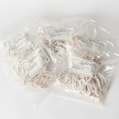 スルメイカ下足唐揚げ宮古産100g×10パック(1kg)【配送不可地域:離島】【1668734】岩手県宮古市10500魚介・海産物イカ・タコ・ウニ