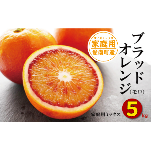 ブラッドオレンジ 5kg ( 家庭用 ミックス ) 10000円 (発送期間:1月下旬〜無くなり次第終了) みかん オレンジ おれんじ タロッコ モロ イタリア 高級 ブランド 家庭用 産地直送 国産 農家