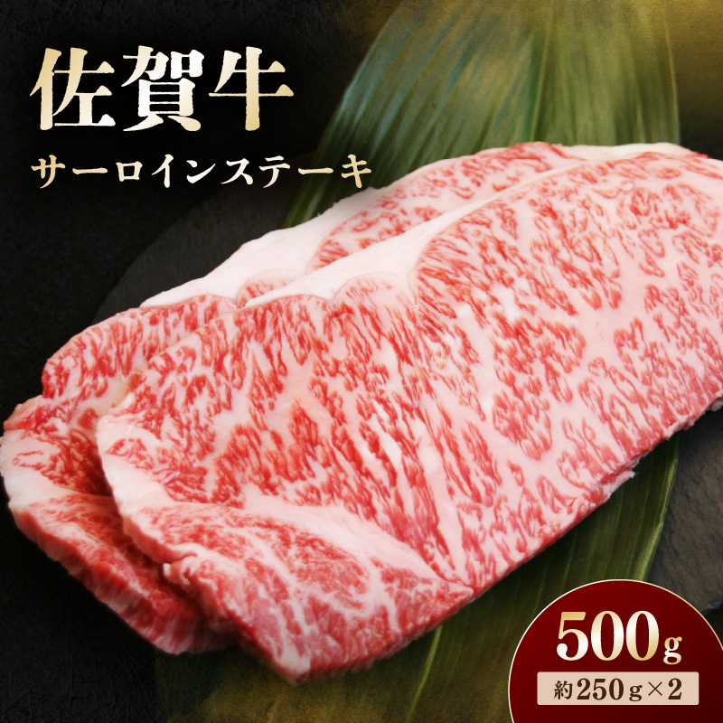 佐賀牛 サーロインステーキ 500g 194-J1623佐賀県伊万里市20000肉牛肉
