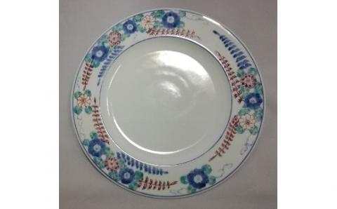 【伊万里焼】辻が花ディナー皿 035-H393佐賀県伊万里市36000雑貨・日用品食器・グラス