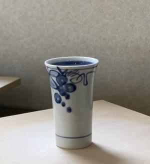 伊万里陶苑 ぶどう柄フリーカップ 070-H969佐賀県伊万里市13000雑貨・日用品食器・グラス