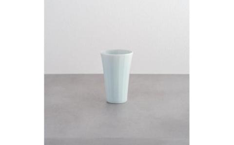 青白磁十草フリーコップ 023-H995佐賀県伊万里市14000雑貨・日用品食器・グラス