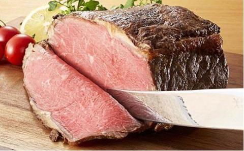 佐賀牛モモ肉使用 赤身 ローストビーフ 500g スライスしてお届け 155-J689佐賀県伊万里市47000肉牛肉
