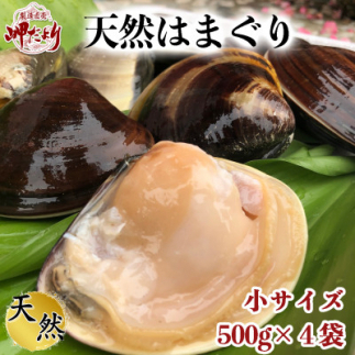 岬だより 希少 天然はまぐり 小サイズ 500g×4袋愛知県南知多町27000魚介・海産物貝類