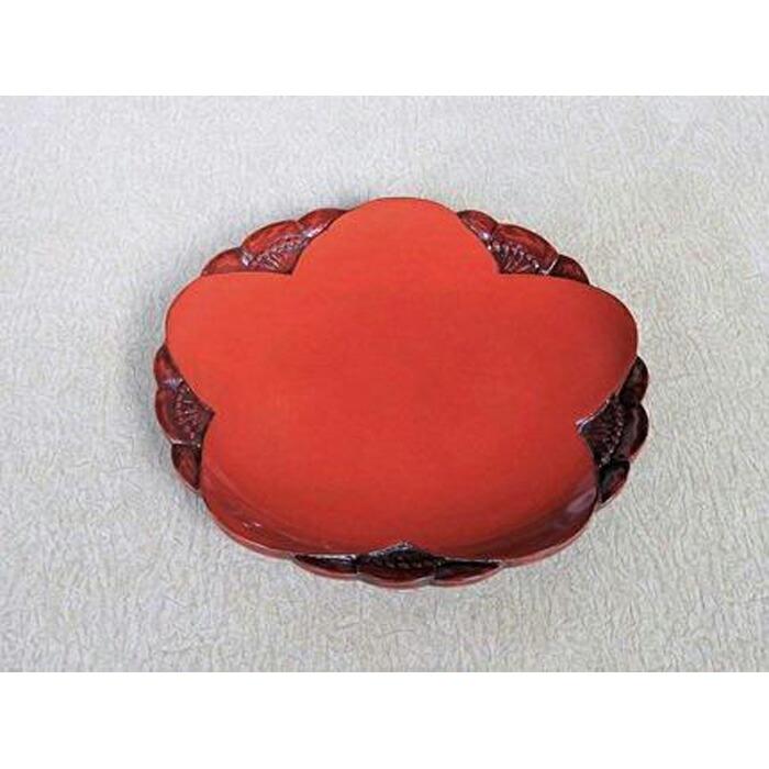 鎌倉彫 7寸梅型崩皿(梅)神奈川県鎌倉市56000衣類・装飾品・工芸品その他 装飾品・工芸品