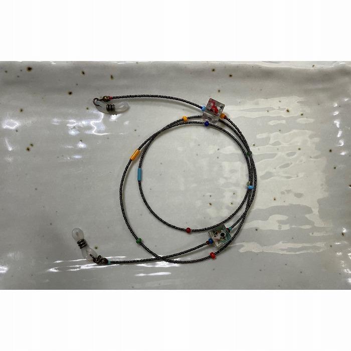 紫陽花のメガネチェーン神奈川県鎌倉市16000衣類・装飾品・工芸品アクセサリー