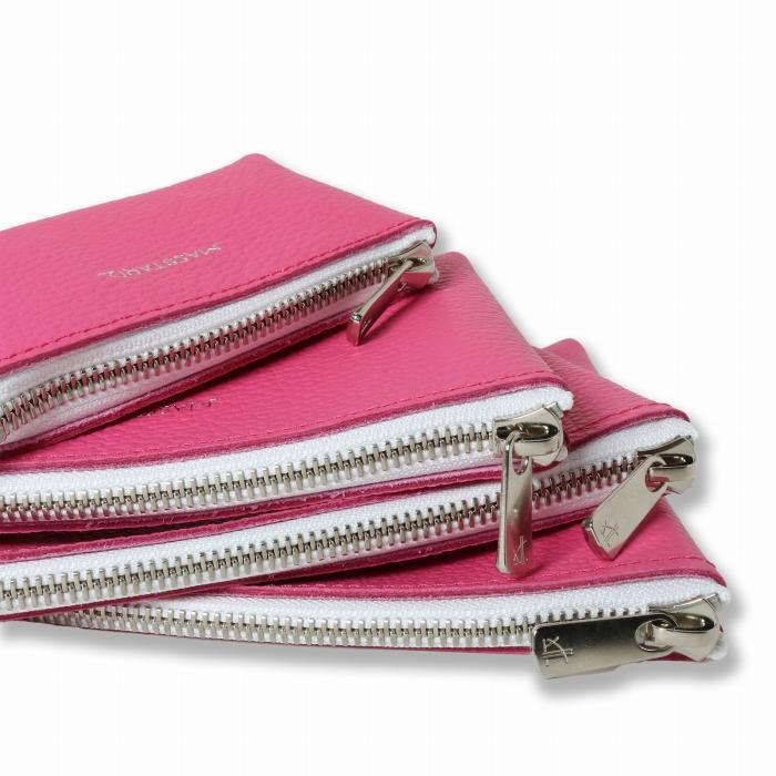 MASSTARD -MINIMAL LEATHER POUCH PETIT- PINK神奈川県鎌倉市24000衣類・装飾品・工芸品鞄・バッグ
