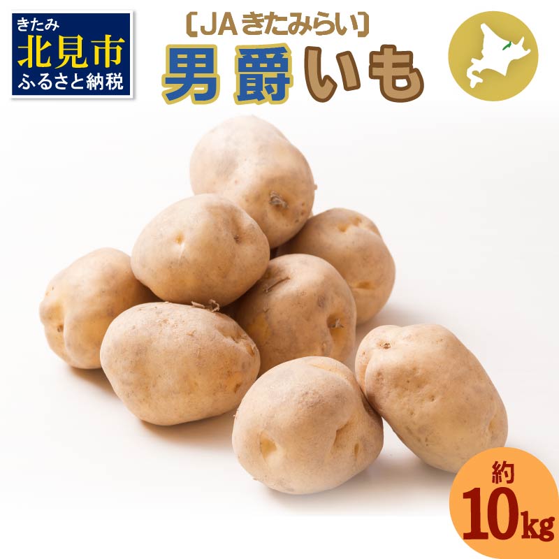 【予約:2024年9月下旬から順次発送】北海道 JAきたみらい「男爵いも」10kg ( 期間限定 野菜 芋 )【005-0008-2024】北海道北見市11500野菜・きのこじゃがいも・イモ類