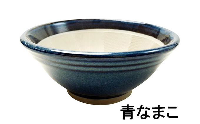 石見焼き すり鉢(8号)・すりこ木セット(10号) 青なまこ規【MS-102】| 元重製陶所 もとしげ 石見焼 すり鉢 すりこ木 すべり止め シリコンゴム付 安定 雑貨 日用品 食器 おしゃれ 青 青色 和陶器