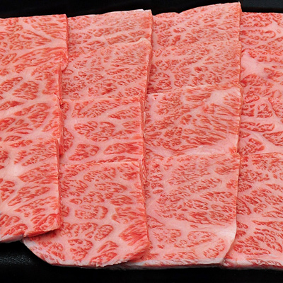 No.1557福島牛霜降りカルビ焼肉用 300g福島県福島市21000肉牛肉