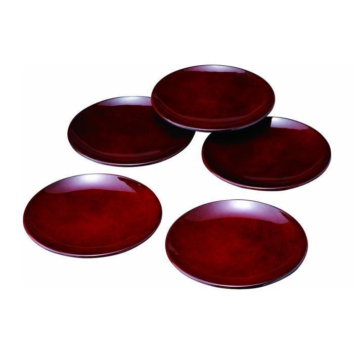 4.5寸 銘々皿 ななこ(5枚入)【YG121】和歌山県高野町32500雑貨・日用品食器・グラス