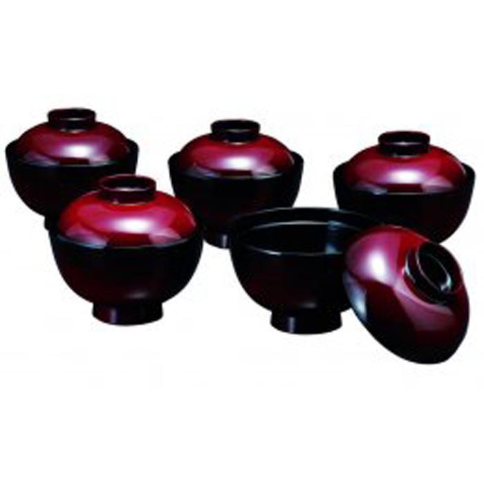 3.7吸物椀 篁 5客入(食器洗浄機OK) 【紀州漆器】和歌山県高野町32500衣類・装飾品・工芸品その他 装飾品・工芸品