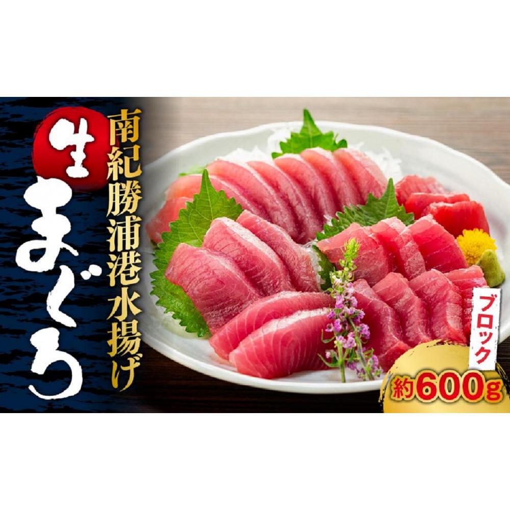 【定期便全5回】生まぐろの本場紀州勝浦から直送! 生メバチマグロ 約600g(1カ月に1回お届け)(全5ヵ月)和歌山県高野町75000魚介・海産物鮮魚