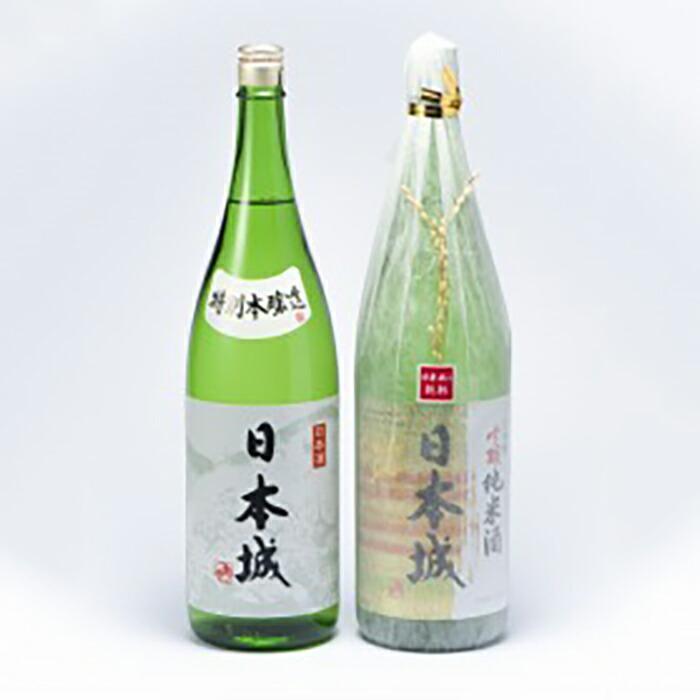 「日本城」吟醸純米酒と特別本醸造1.8L×2種セット和歌山県高野町18000酒・アルコール日本酒