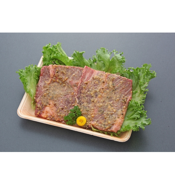 味自慢A4近江牛肩ロースステーキ(山椒味噌漬け)【200g×2枚】【AJ03W】滋賀県近江八幡市30000肉牛肉