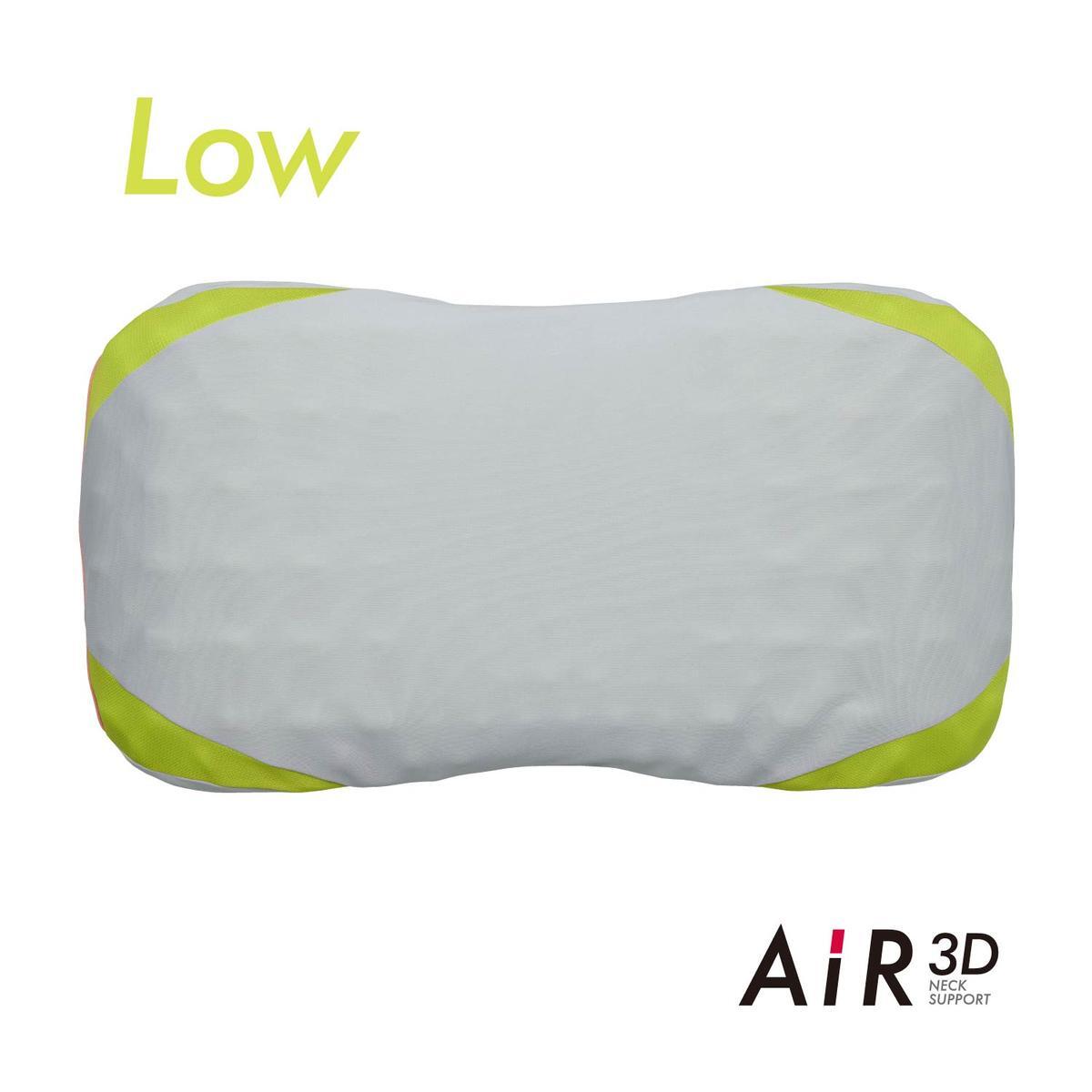 【西川】AiR3Dピロー/ロータイプ(グレー)【P214W】滋賀県近江八幡市70000雑貨・日用品寝具・タオル