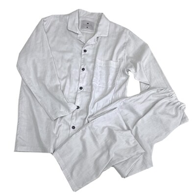 【シングル】プレミアムガーゼカバー25cm巾シーツ・掛・枕&パジャマ(男女兼用Mサイズ)4点PL【1216082】大阪府和泉市234000雑貨・日用品寝具・タオル