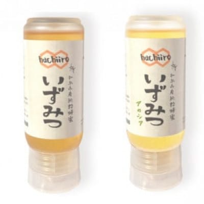 【2種】いずみつ(百花蜜)&アカシア 200g& 食べ比べプラセット 倒立型 蜜切れ抜群ボトル【1502146】大阪府和泉市9000鍋セット・総菜・加工食品ジャム・はちみつ