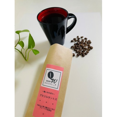 直火自家焙煎 ブラジルサントス(豆)【1666068】大阪府和泉市3000お茶・飲料コーヒー・紅茶