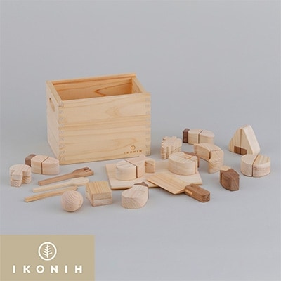 IKONIH TOY 食材セット【1075730】岡山県美作市44000雑貨・日用品おもちゃ・ぬいぐるみ