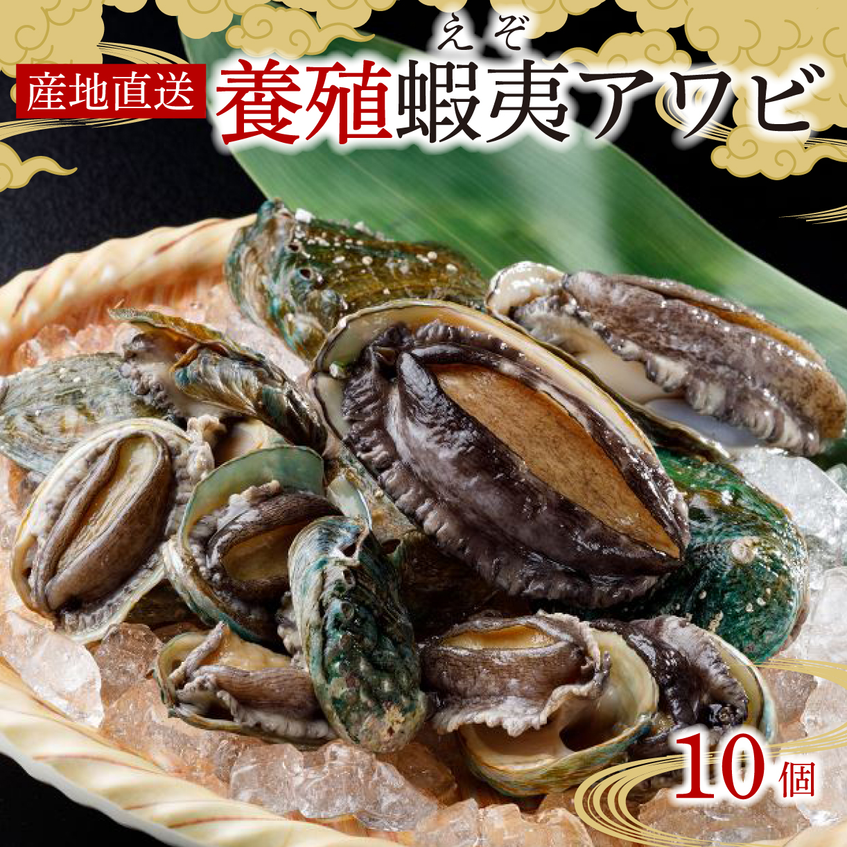 三陸産 産地直送”活”蝦夷あわび10ヶ 養殖 冷蔵 あわび アワビ 鮑 Abalone ステーキ バターソテー 正月 お正月 おせち 刺し身 刺身 バーベキュー BBQ ごはん 夕飯 おかず おつまみ 晩酌 米 丼 海