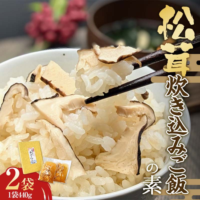 木村商店の松茸炊き込みご飯の素 2袋セット 三陸山田 山田町 三陸山田産 おふくろの味 無添加 秘伝の味 こだわりの出汁 YD-817岩手県山田町22000調味料・油