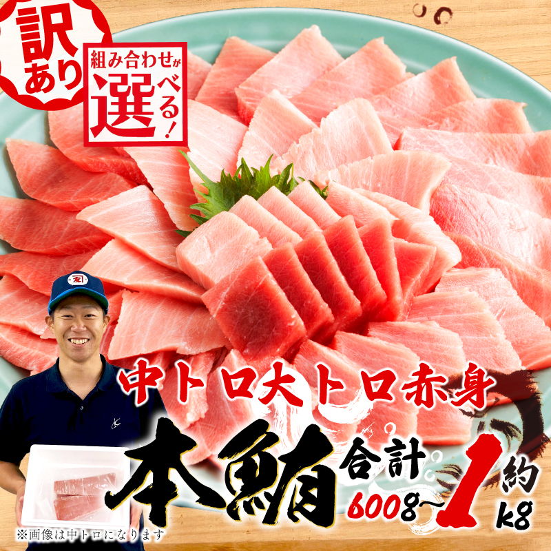 【組み合わせが選べる】 訳あり 本まぐろ 大とろ 赤身 セット 約 800g 不定型柵 鮪 まぐろ 大トロ 冷凍 鮪 漬け マグロ ユッケ 海鮮 本マグロ 本まぐろ 人気 まぐろ おいしい まぐろ 静岡 藤枝