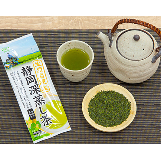 生産者限定 静岡深蒸し茶 100g×12本 お茶 緑茶 静岡県島田市20000お茶・飲料お茶