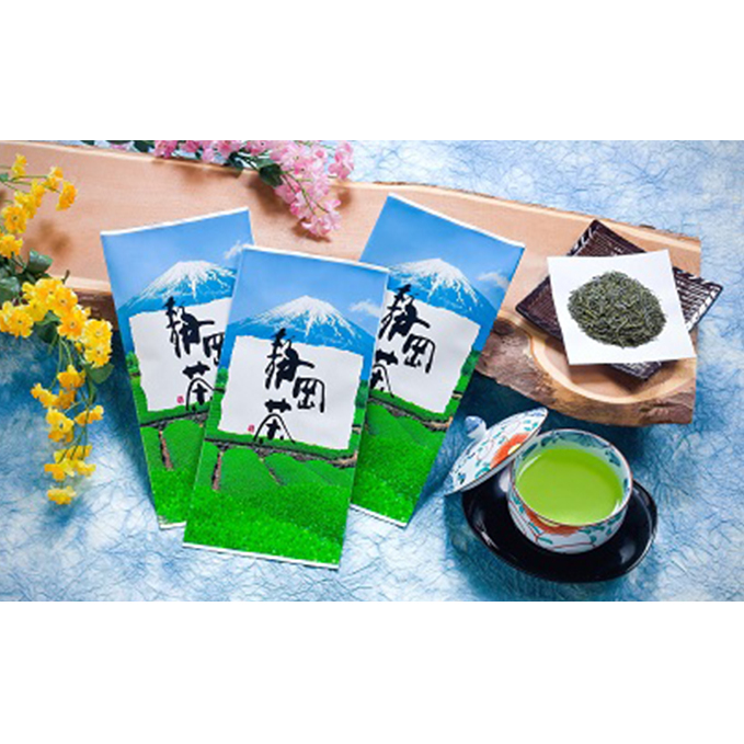静岡の深むし茶 100g×3袋 お茶 緑茶 深蒸し茶 静岡県島田市13000お茶・飲料お茶
