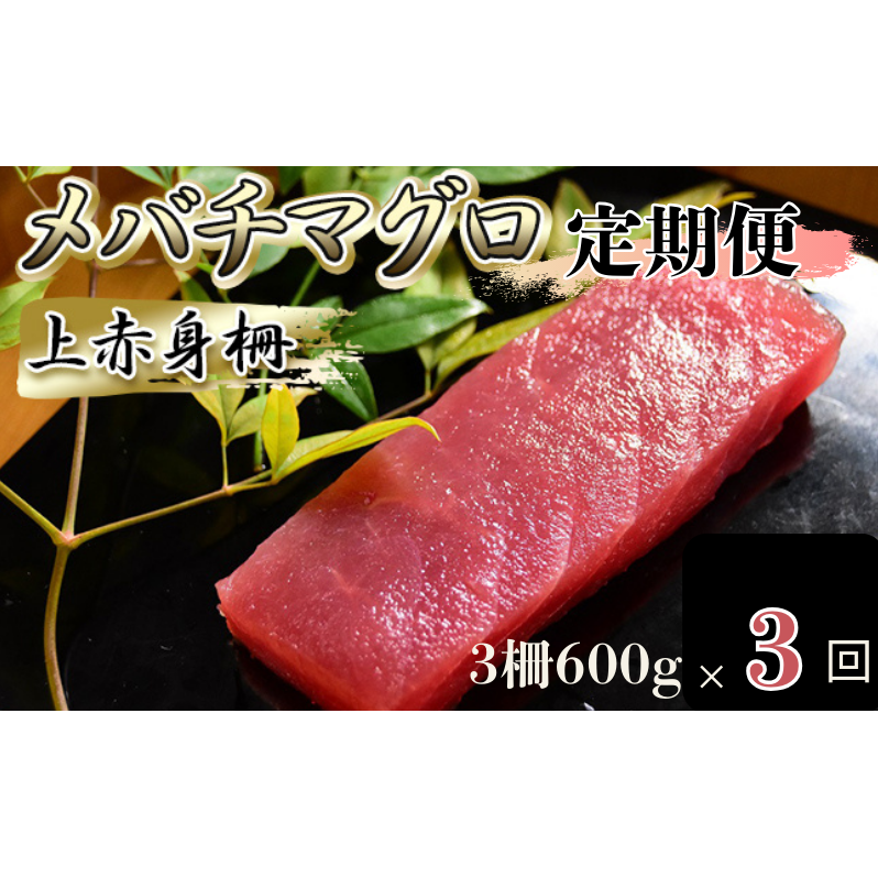 【定期便】メバチマグロ上赤身3回連続お届け【冷凍】静岡県島田市42000魚介・海産物その他 魚介・海産物