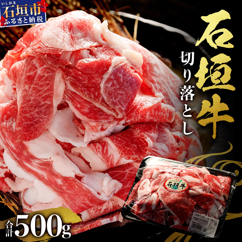 石垣牛・切り落とし 500g 冷凍便【 沖縄県 石垣市 牛肉 お肉 切落し 小間切れ 牛小間切れ 】 SI-88沖縄県石垣市17000肉牛肉