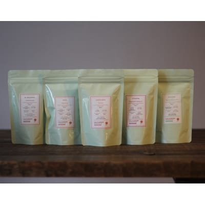 CafeFUJINUMA自家焙煎(粉)焙煎士おまかせ5種飲み比べセット 100g×5種【1112572】栃木県小山市14000お茶・飲料コーヒー・紅茶