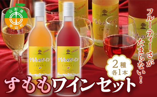 フルーティーさがたまらない!「すももワインセット」 アルコール お酒 果実酒 F4A-0056山形県中山町23000酒・アルコールワイン