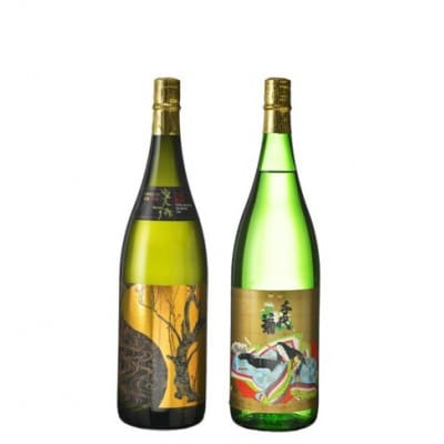 大吟醸 光琳 紅白梅と黄金吟醸 千代菊 セット(1800ml×各1本)計2本【配送不可地域:離島】【1545453】岐阜県羽島市39500酒・アルコール日本酒