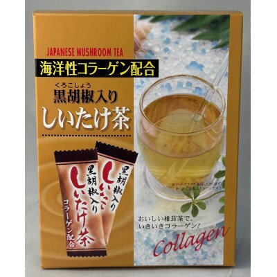 黒胡椒入しいたけ茶 大【1633531】岐阜県羽島市5000お茶・飲料その他 お茶・飲料
