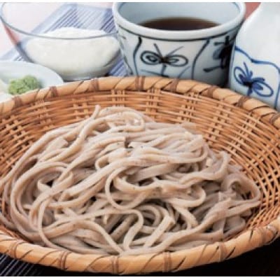〈めん工房 ほさか〉 そば屋の手打ちそばセット(自然薯付き) 9食入り【配送不可地域:離島・沖縄】【1616512】茨城県35000麺そば