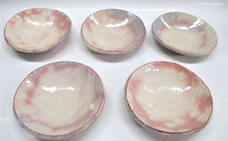 萩焼 8代佳炎作 組小鉢 |hg000013山口県萩市27300衣類・装飾品・工芸品その他 装飾品・工芸品
