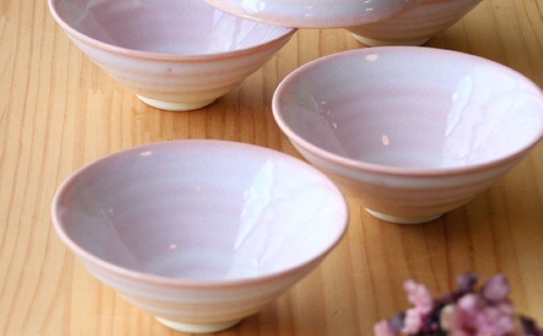 萩焼 つぼみ平小鉢揃 5個セット |hg000143山口県萩市20000衣類・装飾品・工芸品その他 装飾品・工芸品
