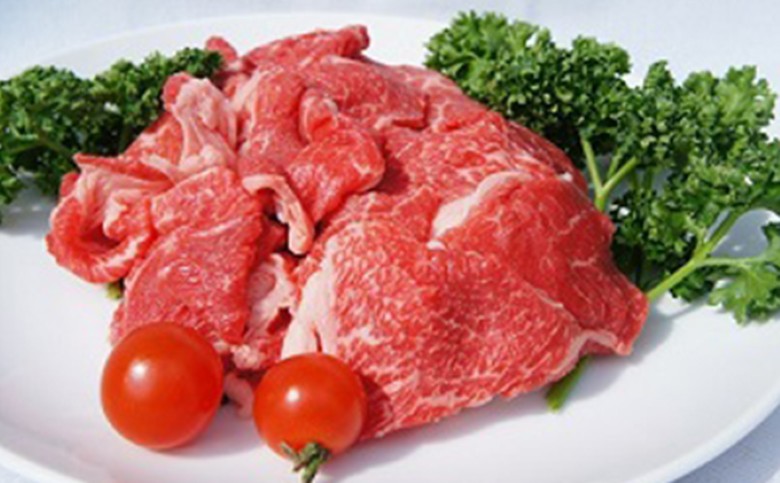 長萩和牛切り落とし 400g |hg000186山口県萩市13700肉牛肉