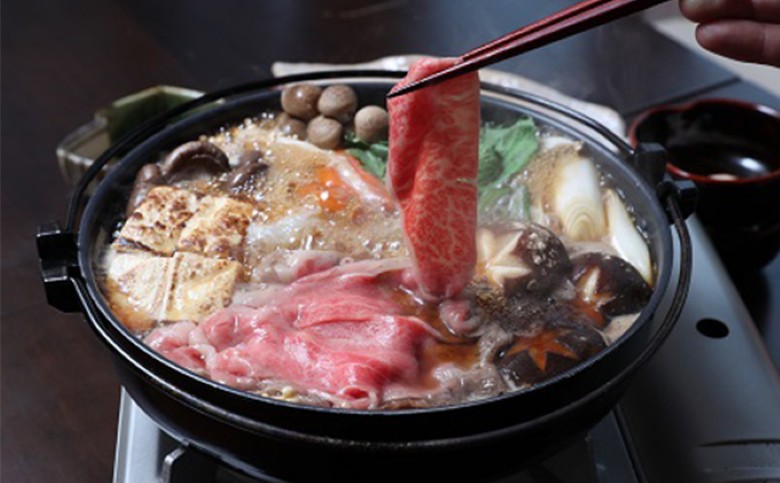 長萩和牛すき焼(カタロース) 800g |hg000189山口県萩市54600肉牛肉