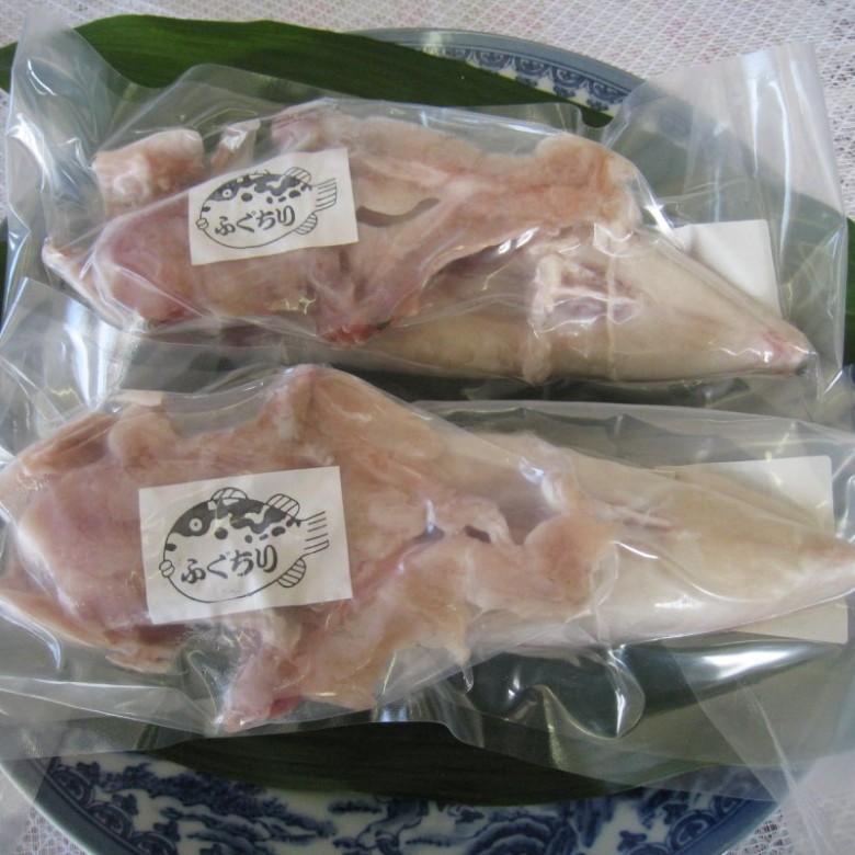 ふぐ ふぐみがき 鍋 唐揚用 真ふぐ 約600g×2尾分 魚 |hg001047山口県萩市27300魚介・海産物その他 魚介・海産物