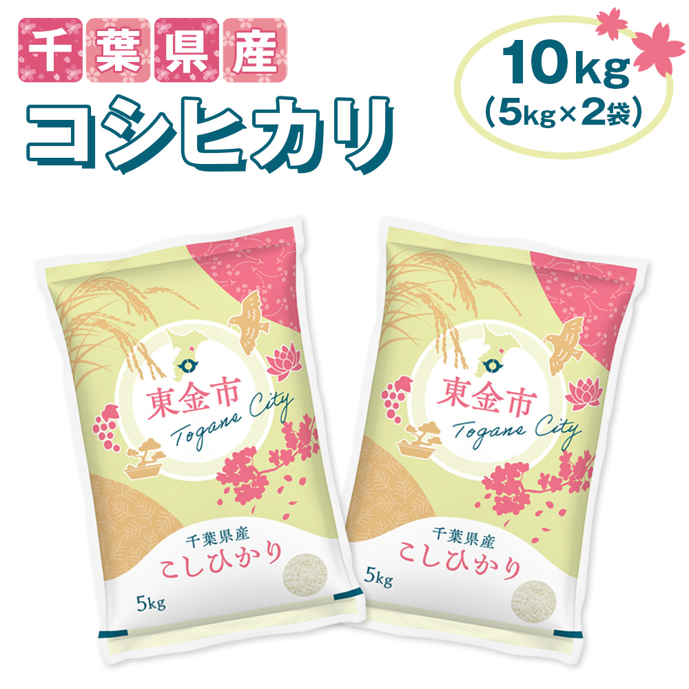 【令和7年産】千葉県産コシヒカリ10kg(5kg×2袋)千葉県東金市25000米・パン白米